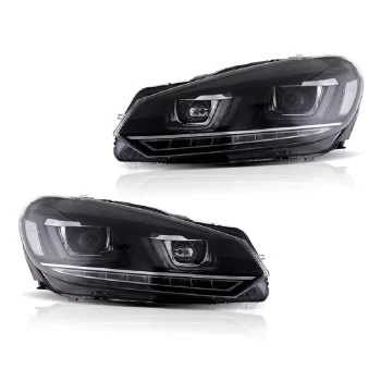 VW GOLF MK6 2010-2014 LED priekiniai žibintai