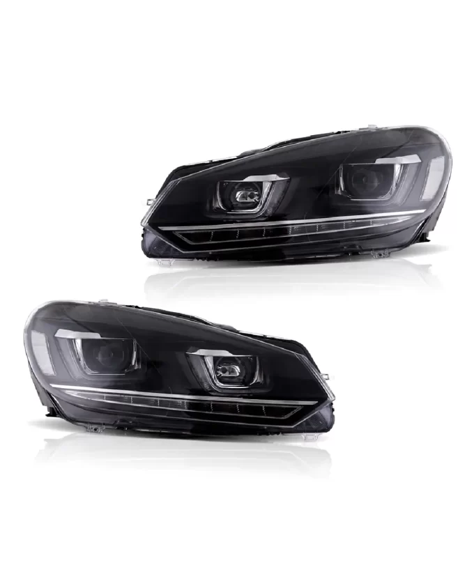 VW GOLF MK6 2010-2014 LED priekiniai žibintai