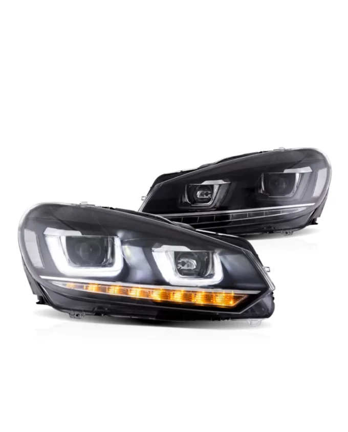 VW GOLF MK6 2010-2014 LED priekiniai žibintai