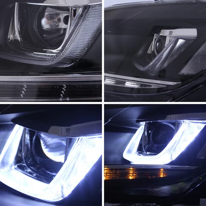 VW GOLF MK6 2010-2014 LED priekiniai žibintai