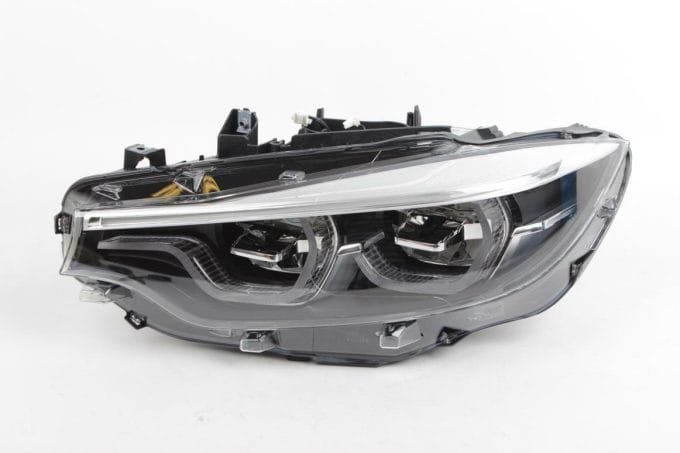 BMW F32 LCI LED Adaptive žibinto kairės pusės korpusas 63117476211