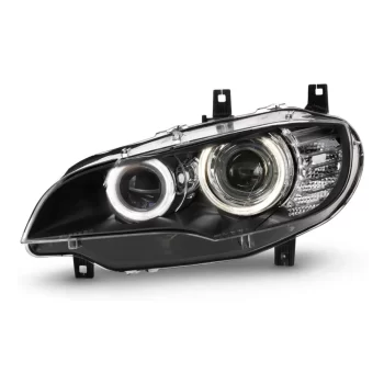 BMW E71 kairės pusės žibinto stiklas 2008-2014 63117287009