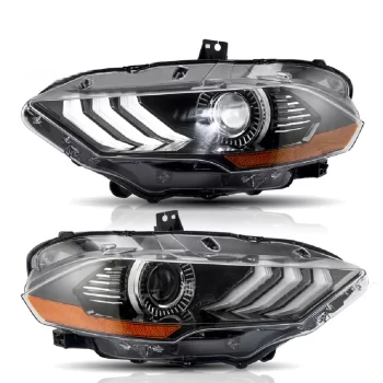 FORD MUSTANG MK6 2018- LED priekiniai žibintai