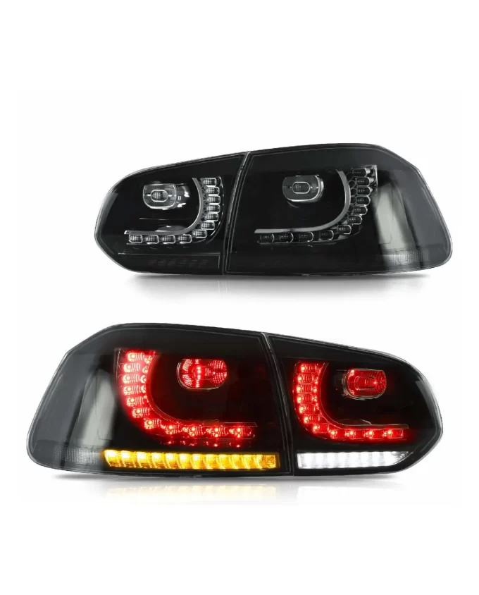 VW GOLF MK6 2010-2014 LED galiniai žibintai (tamsinti)