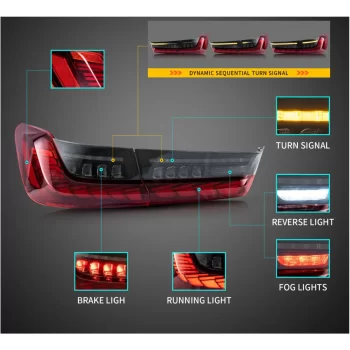 BMW G20/G80 OLED galiniai žibintai