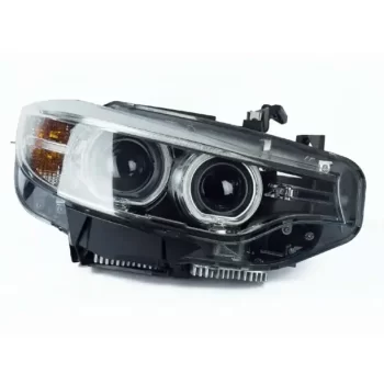 BMW F32 PRE-LCI dešinės pusės žibinto stiklas 7377840