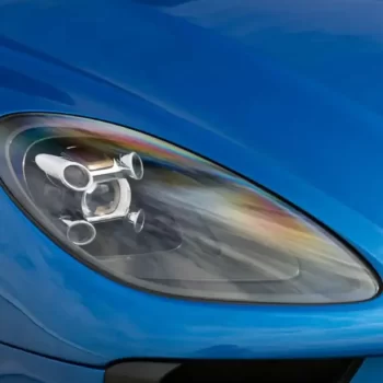 Porsche Macan dešinės pusės žibinto stiklas 2019-