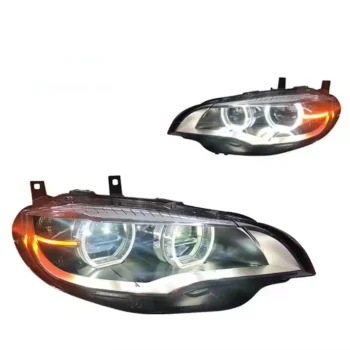 E71 zibintai sviecia