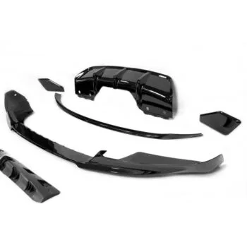 F16 paketas juodas blizgus